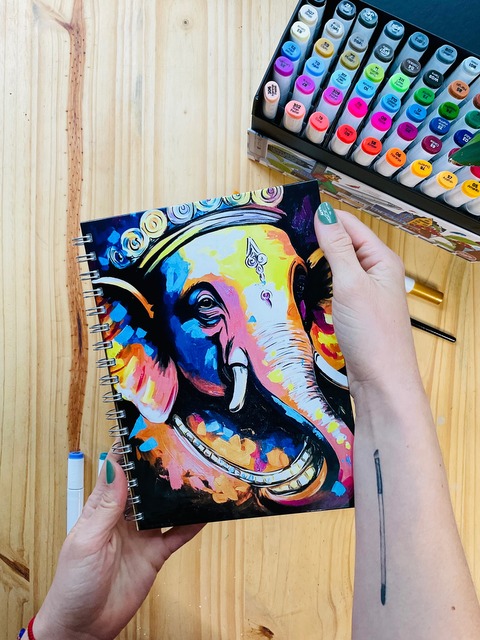 Cuaderno A5 GANESHA