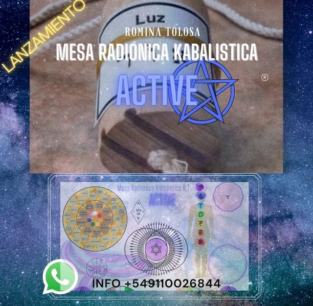 Mesa Radiónica Kabalística ACTIVE 22/12 19hs 