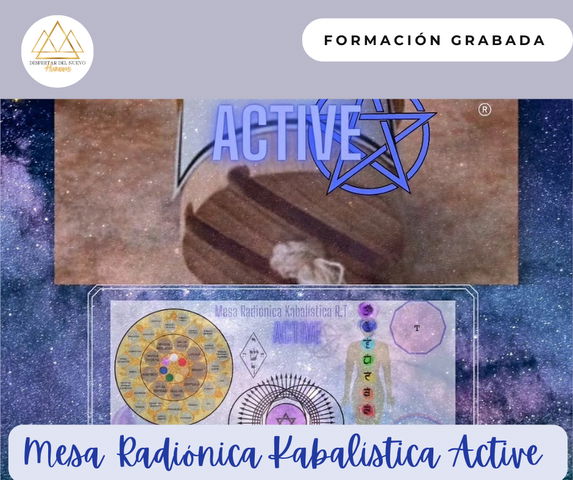 Mesa Radiónica Kabalística Active