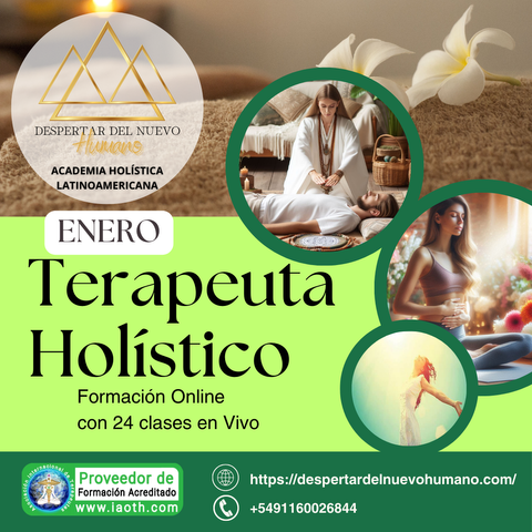 Master en Terapeuta Holístico - CUOTA MENSUAL SIN SUSCRIPCION