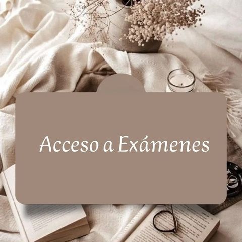 Acceso a Exámen con certificado