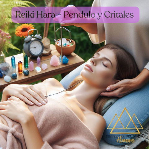 Reiki Hara -Péndulo y Cristales