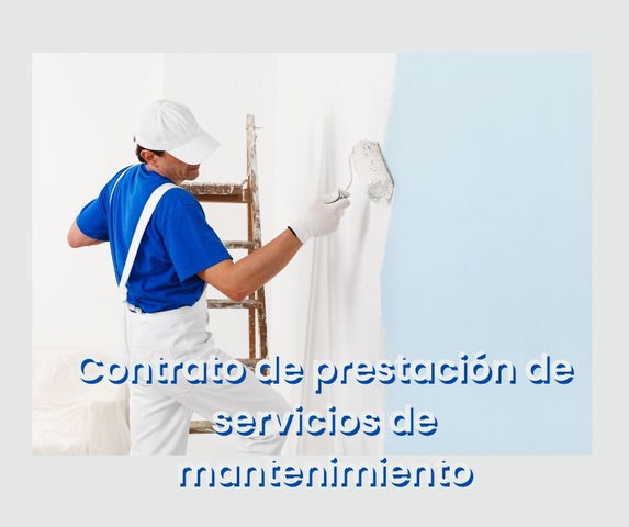 Contrato de prestación de servicios de mantenimiento