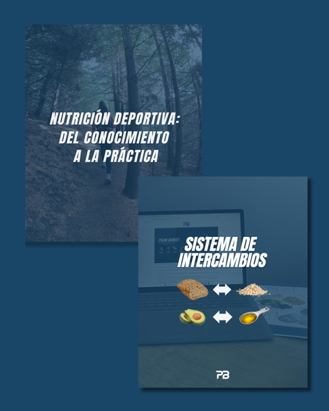 Nutrición deportiva + sistema de intercambios