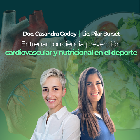 Entrenar con ciencia: prevención cardiovascular y nutricional en el deporte / 06-09-2025 15 hs