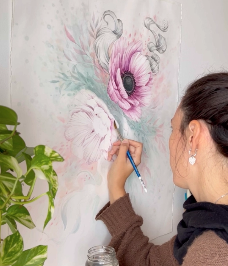 Acompañamiento en la Escuela Online de Arte Botánico