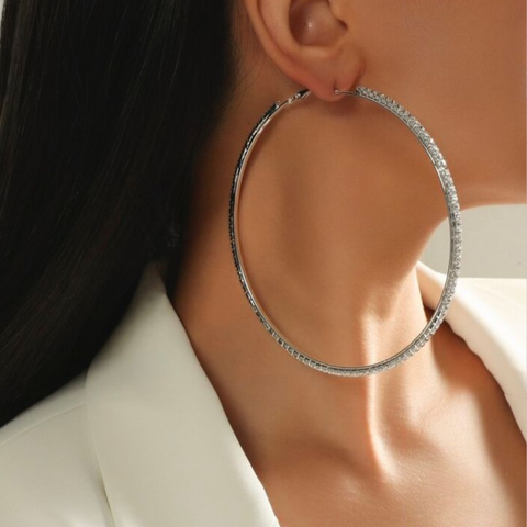 Argollas de Strass Lilith