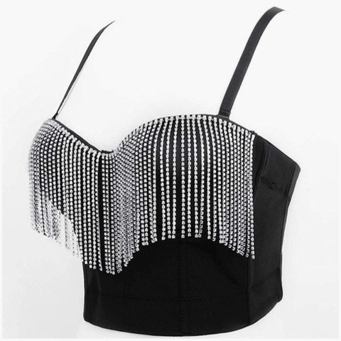 NUEVO- Corset Strass