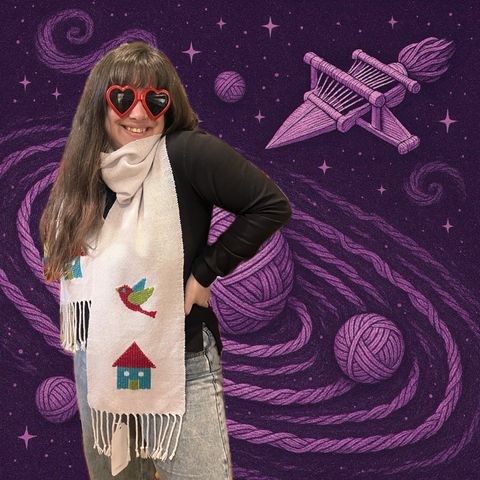 Bufanda Casita
