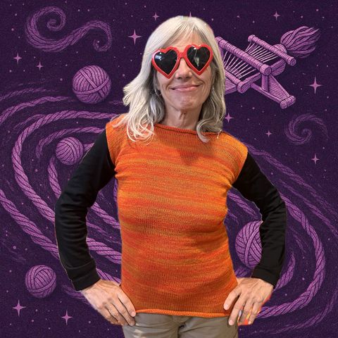 Remerita o Chaleco Mandarina de Otoño