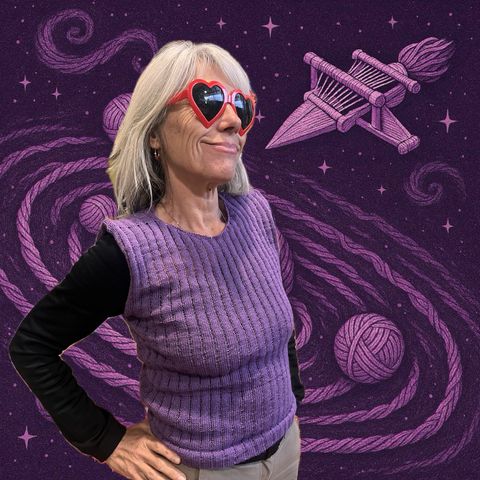 Remerita o Chaleco Amatista