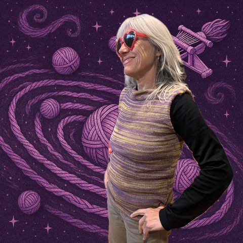 Remerita o Chaleco Campo en Flor