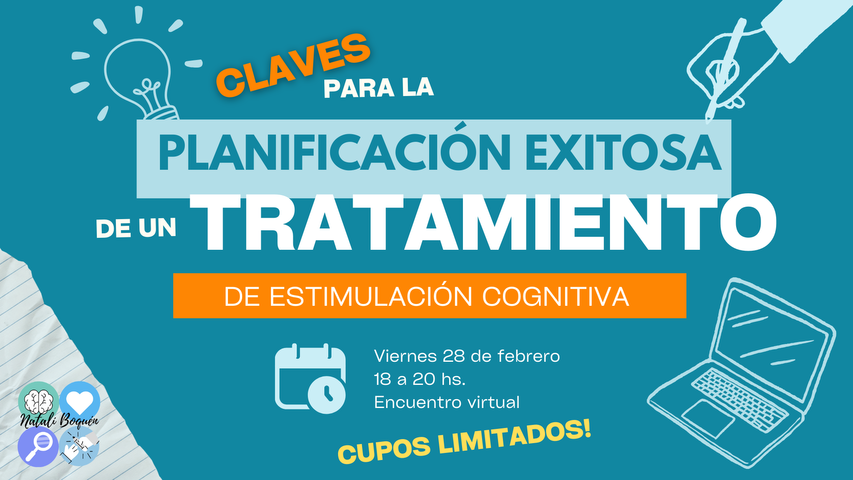 Claves para la planificación exitosa de un tratamiento de estimulación cognitiva