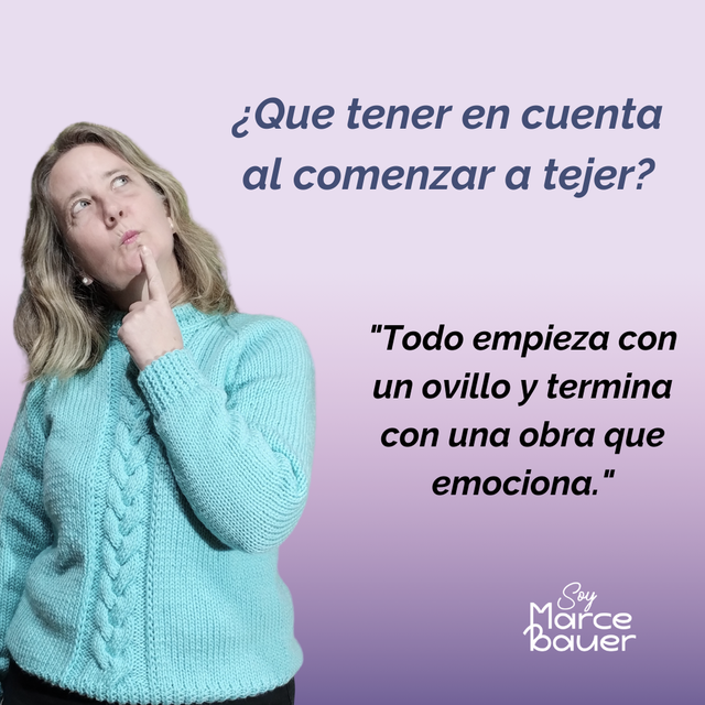 Pasos fundamentales para tejer una prenda