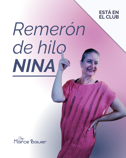 Remerón de hilo Nina