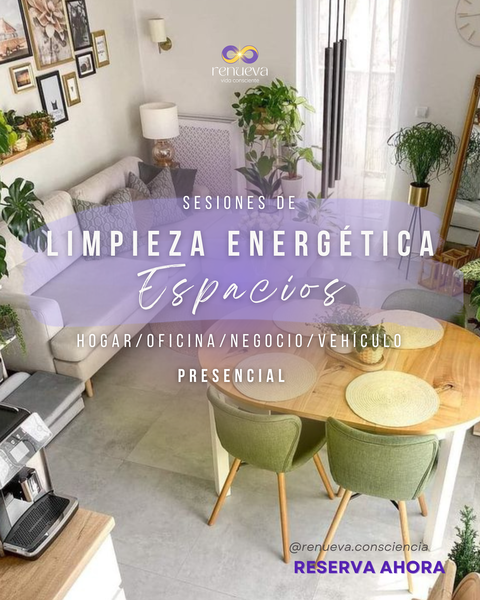 Limpieza Energética de Espacios Presencial