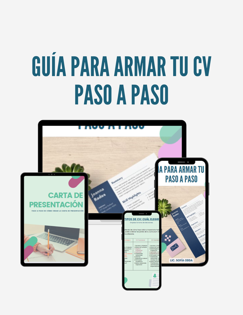 Guia para armar tu CV paso a paso 