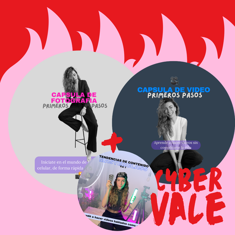 Capsula Primeros Pasos - Fotografia y video