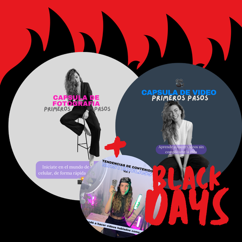 Capsula Primeros Pasos - Fotografia y video