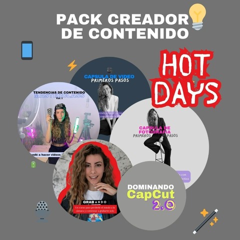 Pack Creador de Contenido