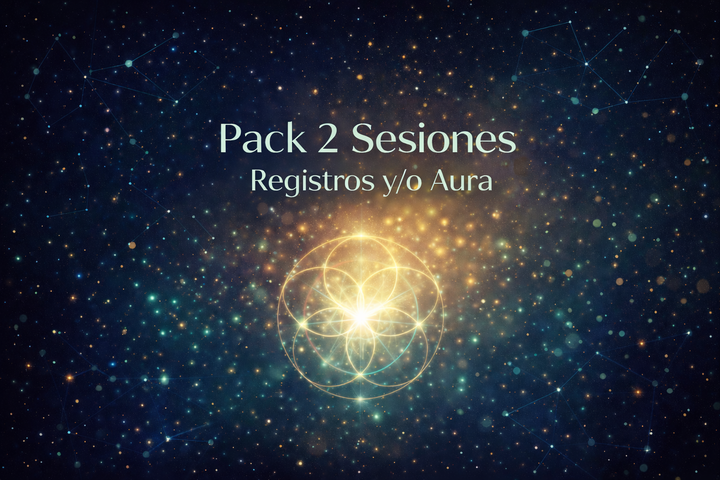 Lectura de Aura + Lectura Registros Akáshicos (para ti o para regalar)