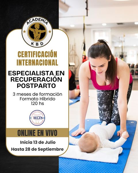 Certificación Especialista en Recuperación PostParto