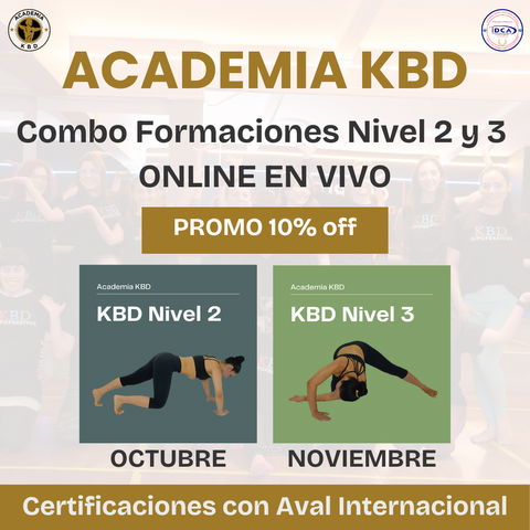 Promo Certificación Internacional ONLINE EN VIVO: NIVEL 2 y 3 