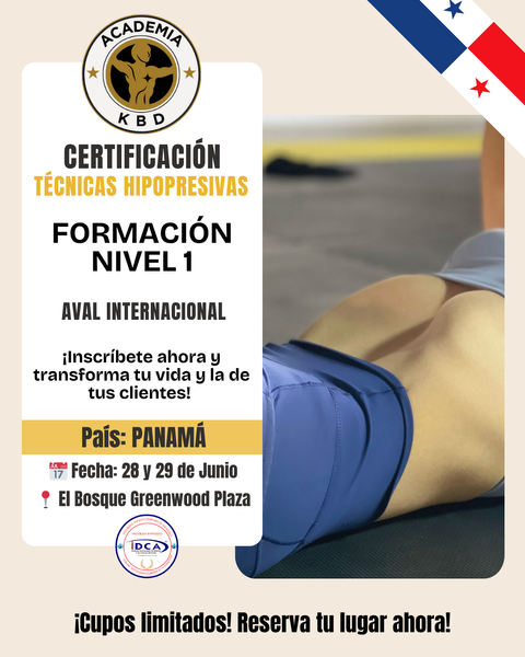 JUNIO PANAMÁ: Certificación Internacional en Técnicas Hipopresivas KBD Nivel 1 