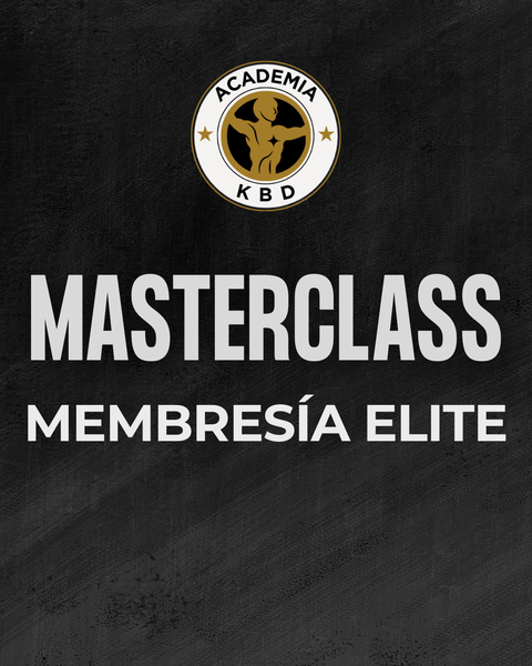MASTERCLASS Membresía KBD