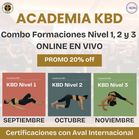 Promo Certificación Internacional ONLINE EN VIVO: NIVEL 1, 2 y 3