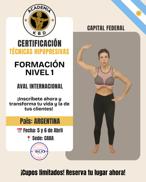 ABRIL: Certificación Internacional en Técnicas Hipopresivas KBD Nivel 1