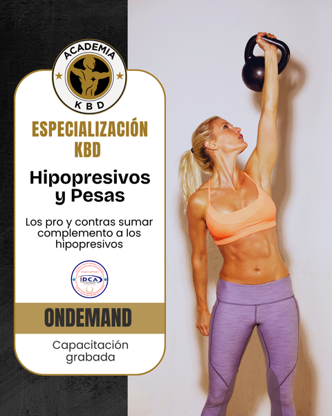 ESPECIALIZACIÓN KBD: Hipopresivos y Pesas