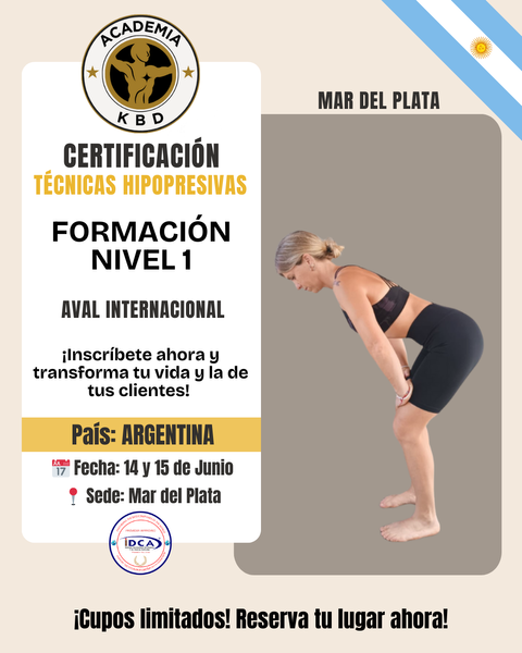 JUNIO PRESENCIAL: Certificación Internacional en Técnicas Hipopresivas KBD Nivel 1