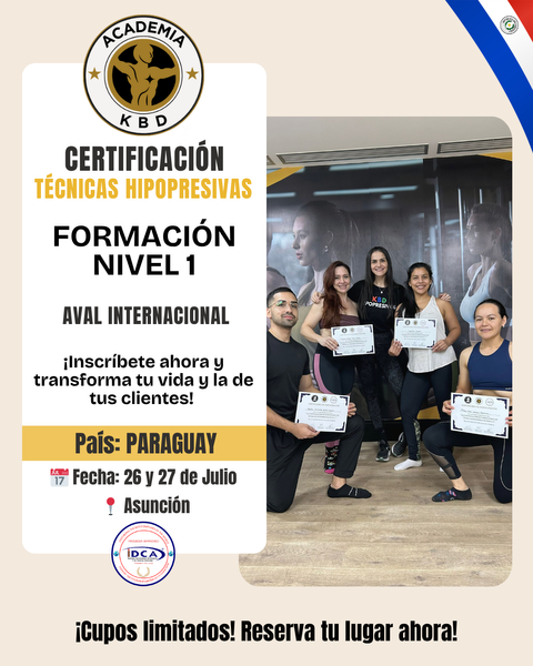 JULIO PARAGUAY: Formación Internacional en Técnicas Hipopresivas KBD Nivel 1