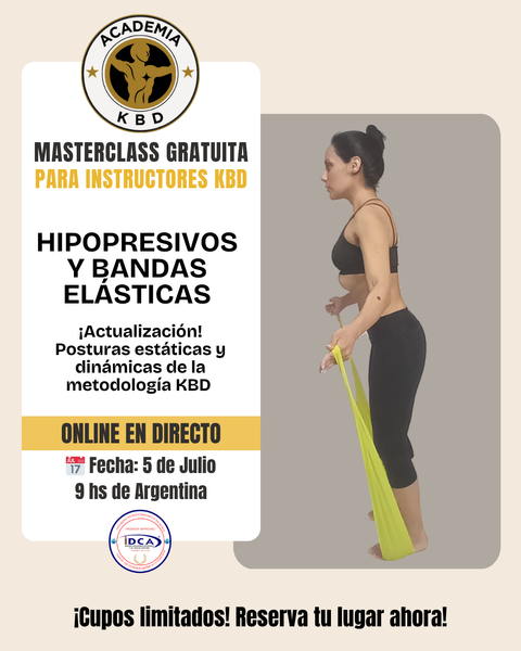 HIPOPRESIVOS KBD Y BANDAS ELÁSTICAS