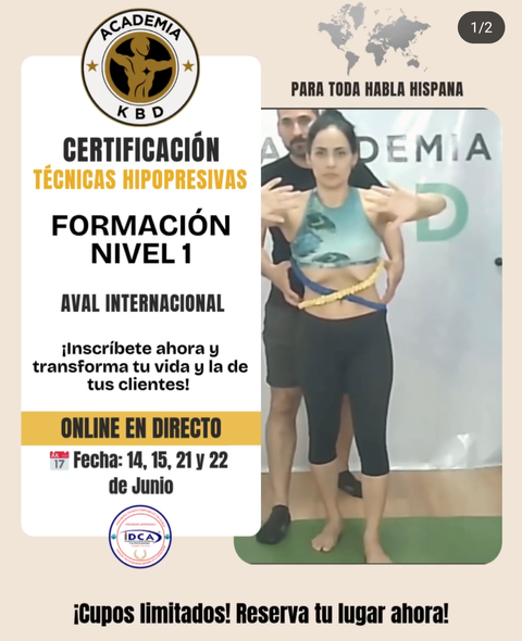 JUNIO ONLINE EN DIRECTO: Certificación Internacional en Técnicas Hipopresivas KBD Nivel 1