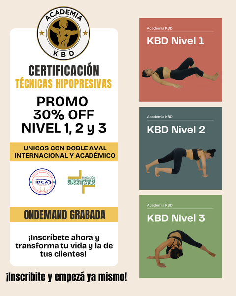 Promo Certificación Internacional NIVEL 1, 2 y 3