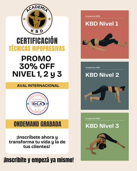 PROMO 3 NIVELES 30% OFF: Certificación Internacional NIVEL 1, 2 y 3 + NIVEL 4 Bonificado + Las dos formaciones Elementum bonificadas