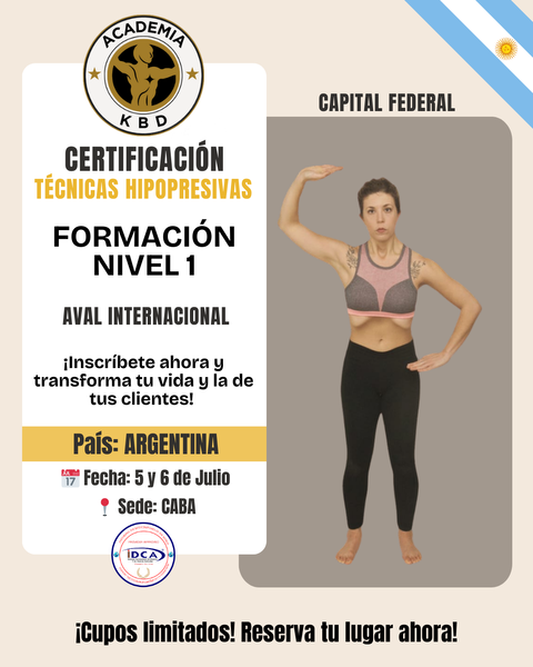 JULIO PRESENCIAL: Certificación Internacional en Técnicas Hipopresivas KBD Nivel 1