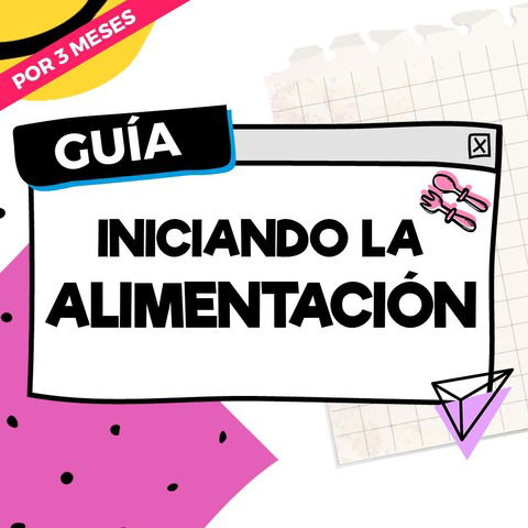 GUÍA: INICIANDO LA ALIMENTACIÓN