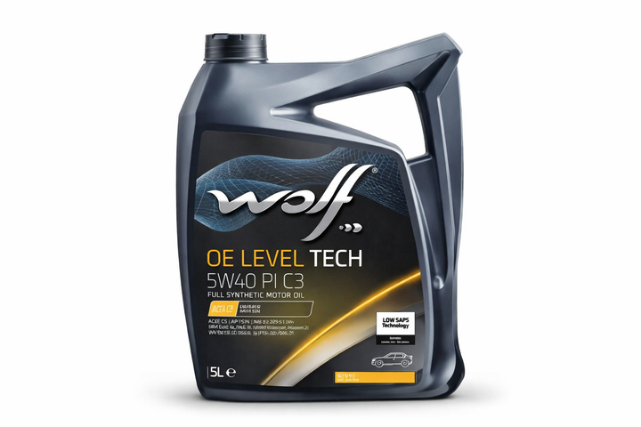 Wolf Aceite De Motor Oe Level Tech 5w40 Pi 4l Sintetico