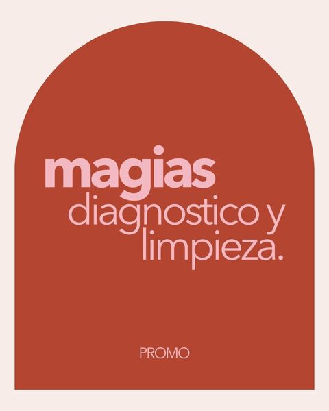 Diagnostico y limpieza de magias: en promo