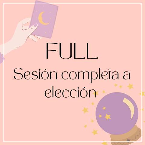 Sesión energética completa a elección 