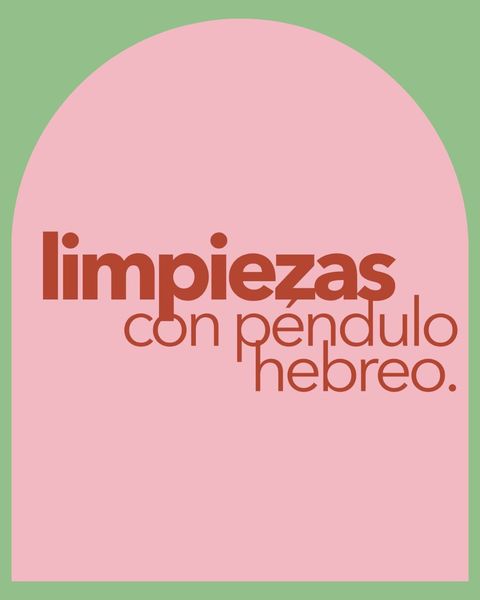 Limpieza con Pendulo Hebreo