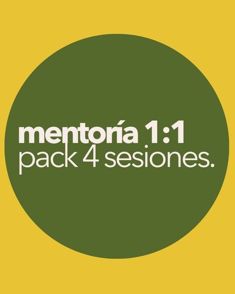 Mentoría 1:1 pack