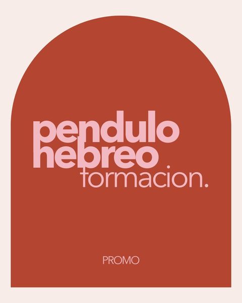 Péndulo Hebreo: formación en promo