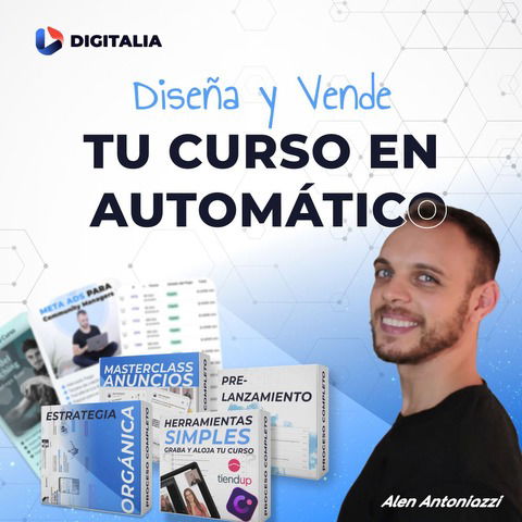 Diseña tu curso grabado que se venda en automático