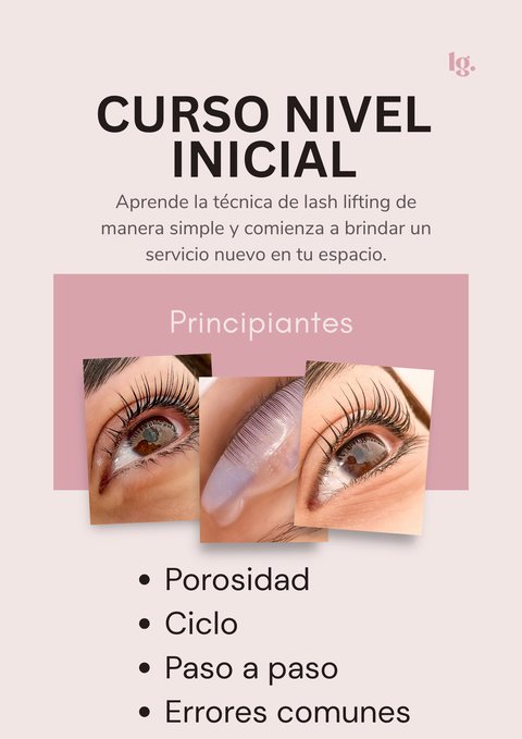 CURSO DE LASH LIFTING - NIVEL 1