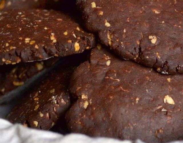 Galletitas de avena y algarroba