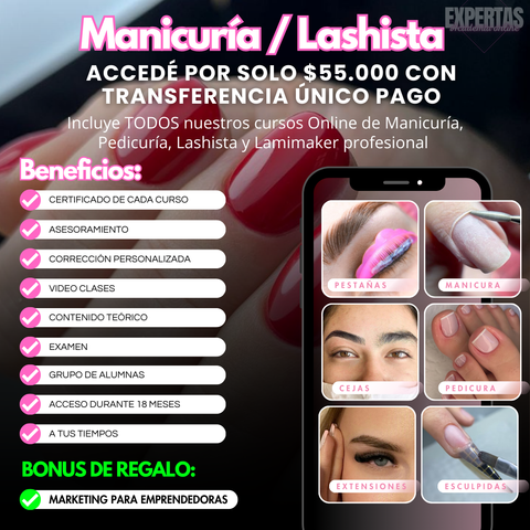Manicuría / Lashista profesional 